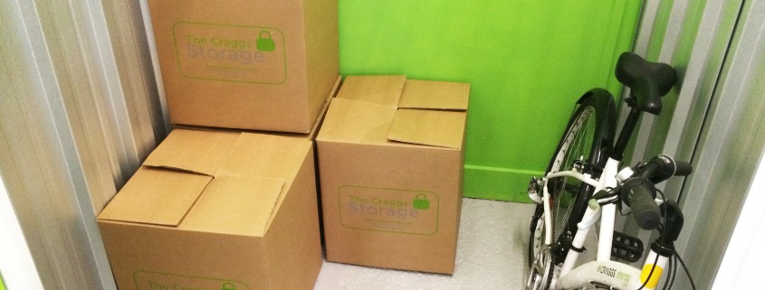 Craggs Storage - inside a unit