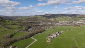 arial view of The Craggs Country Business Park