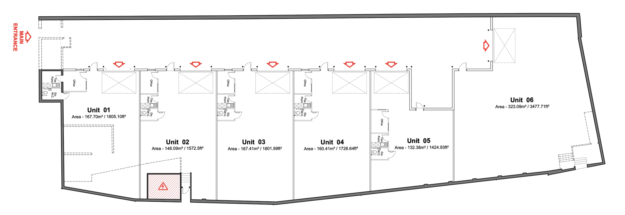 Plans for new Orchard Industrial unit to rent warehousing