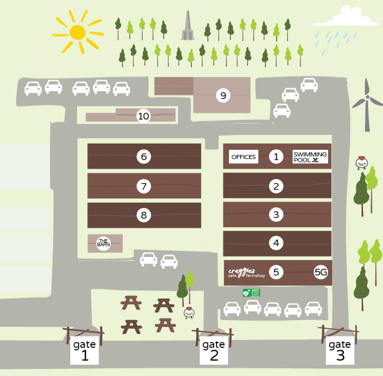 illustration of the craggs country business park