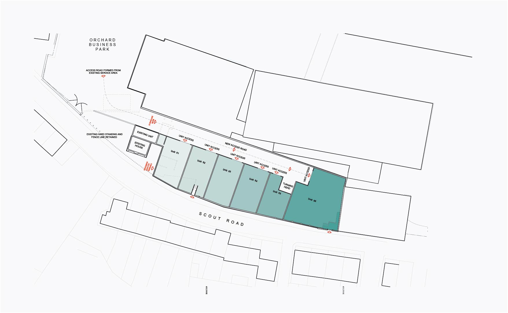 Plans for new warehousing at Mytholmroyd - to lease