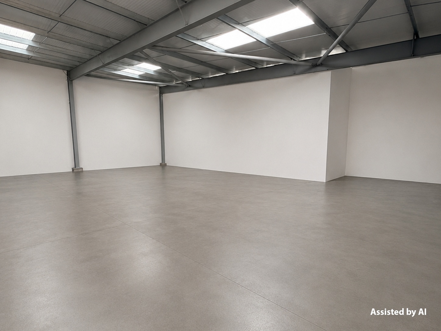 Inside view of new warehousing at Orchard