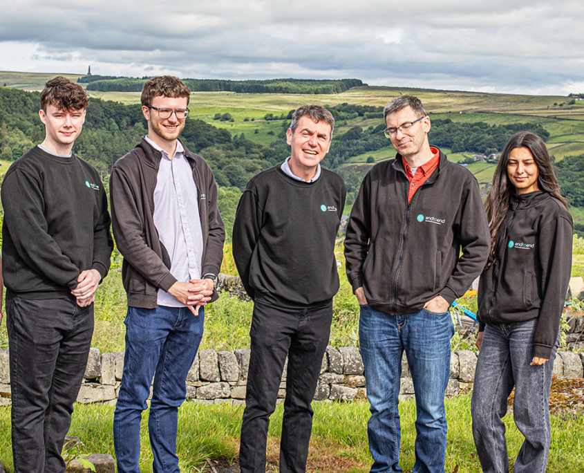 End 2 End team photo at The Craggs