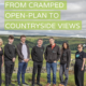 photo of the tenant team with the calder valley behind