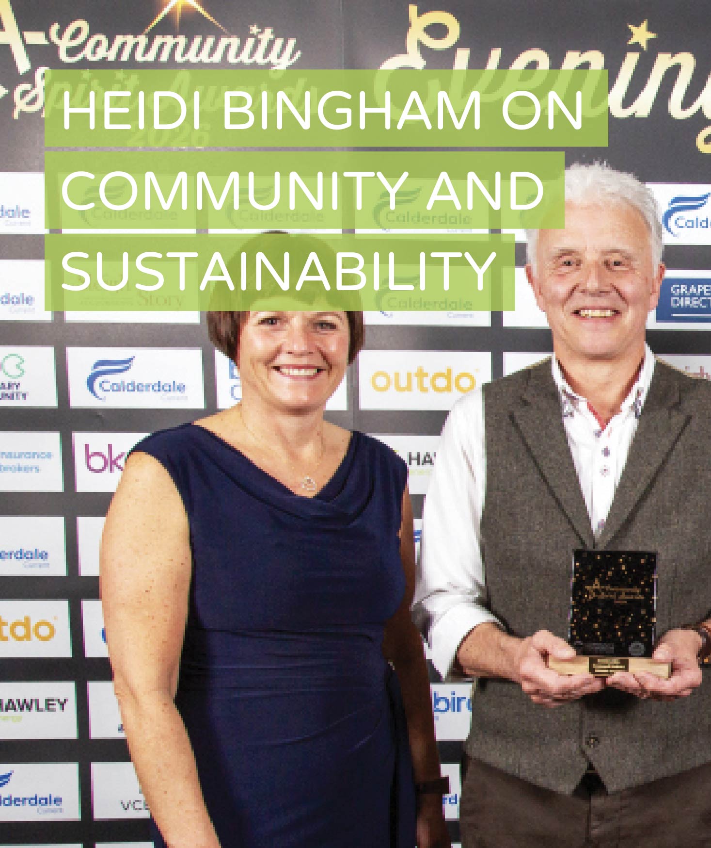 Heidi Bingham in the community