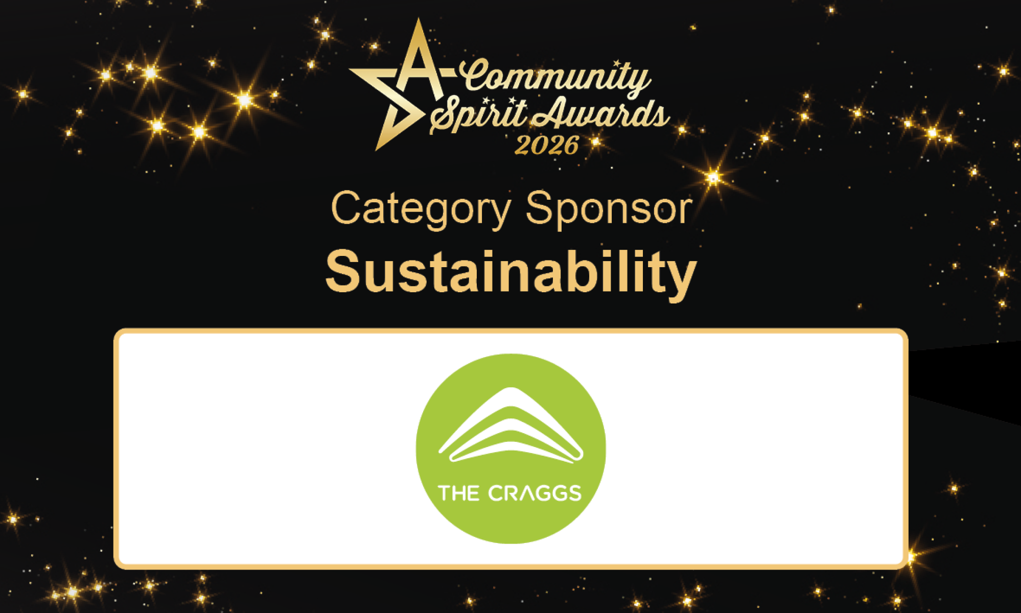 sustainability-sponsor award graphic for sustainability
